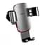 Автодержатель Baseus Metal Age Gravity Car Mount Air Outlet Version gray (21739) - миниатюра 9