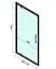 Душова кабіна Rea Rapid Swing 70x90 black REA-KPL-009947, Чорний матовий, Універсальна, прозрачний, Чорний матовий - мініатюра 6