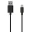 Дата кабель USB 2.0 AM to Lightning 1.0m Cu, 2.1А, Black Grand-X (PL01B) - мініатюра 2