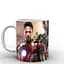 Кухоль GeekLand Залізна Людина Iron Man Стів Роджерс та Тоні Старк Месники IM.02.083 330 мл білий - мініатюра 2