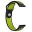 Спортивный ремешок Primolux Perfor Sport с перфорацией для часов Xiaomi Huami Amazfit Sport Black Green - миниатюра 2