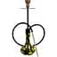 Кальян Tiaga Hookah Classic Black Craft DC Yellow - мініатюра 2