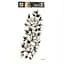 Временное тату Цветы Fresh Tattoo FF-089 размер 19 х 9 см - миниатюра 1