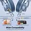 Гарнитура OneOdio Fusion A70, Bluetooth+3,5мм/6,35мм, Sky Blue - миниатюра 6