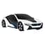 Машинка RASTAR BMW i8 змінний колір кузова + світлодіодні фари + 2,4 ГГц пульт 1:24 білий 48400-1 - мініатюра 2