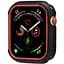 Силиконовый защитный корпус Primo для Apple Watch 40 мм Black/Red - миниатюра 1