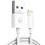 Кабель XO NB47 USB A - Lightning 2.0 білий - мініатюра 1