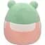 М'яка іграшка Squishmallows Жабка Барателл 19 см (SQER00949) - мініатюра 4