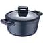 Каструля MasterPro Indigo з кришкою 20 см 1.3 л (BGMP-7978) - мініатюра 1
