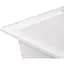 Кухонна мийка Lidz 790x495/230 WHI-01 біла (LIDZWHI01790495230) - мініатюра 4