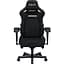 Кресло игровое Anda Seat Kaiser 4 Size XL Black Linen Fabric (AD12YDDC-XLL-20-B-CF) - миниатюра 1