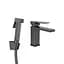 Змішувач для раковини Qtap Gemini (з гігієнічним душем) QTGEM272GMB45692 Gunmetal Black PVD - мініатюра 1