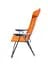 Крісло-шезлонг із регульованою спинкою Levistella GP20022010 ORANGE - мініатюра 5