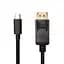 Кабель PowerPlant USB Type-C 3.1 Thunderbolt 3(M) - DisplayPort(M), 4K, 3 м - миниатюра 1