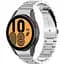 Ремінець для Samsung Galaxy Watch 4 42mm Classic + конектор (2шт) - сріблястий розмір L нержавіюча сталь ширина кріплення 20мм Watchbands Stainless Premium (WB00S4MPREMIUM2442CN) - мініатюра 1