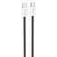Дата кабель Hoco X104 Source 60W Type-C to Type-C (1m) Black - мініатюра 1