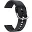 Ремешок DK CDK для Garmin Vivomove HR "L" 20mm Silicone Sport Band Classic (09651) (black) - миниатюра 1