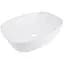 Раковина накладная Qtap Cardinal 600x380x140 White с донным клапаном QT04116257W48465 - миниатюра 1