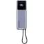 Портативна батарея Power Bank Xiaomi10000mAh 165W Integrated Cable BHR9361GL Grey - мініатюра 1
