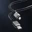 Кабель Baseus CoolPlay Series Fast Charging Cable Type-C to Lightning 20W 1m CAKW000001 Black - миниатюра 4