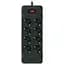 Мережевий фільтр-подовжувач Voltronic F34U 8 розеток EU+4xUSB+2xPD 2 м 3х0.75 мм 2500W Black - мініатюра 1