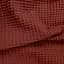 Плед-покривало Cosas Ruby Greek Waffle вафельний 110х140 см бордо (Blanket_29Ruby_GreekWaffle_110x140) - мініатюра 4