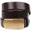 Ремень кожаный Vintage мужской 120×3,4 см acs0022776 - миниатюра 1