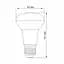 LED лампа VIDEX R63e 9W E27 4100K - мініатюра 3
