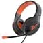 Дротова гарнітура MeeTion Gaming Backlit MT-HP021, USB, 3.5mm, 1.8m, black-orange - мініатюра 1