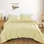 Простыня на резинке MirSon Satin Light Pro 10-014 Soft yellow 120x190 см (2200010175646) - миниатюра 2