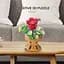 Трехмерная головоломка-конструктор Cubic Fun Flower Bouquet Rose Букет цветов Роза (W3301h) - миниатюра 6