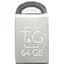 Флеш накопичувач USB 64Gb T&G Metal TG107 сріблястий USB 2.0 (TG107-64G) - мініатюра 1