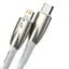 Кабель Baseus Glimmer Series Fast Charging USB-C to Lightning 2m White (CADH000102) - миниатюра 2