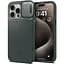 Чохол із захистом камери Spigen Optik Armor (MagFit) Abyss Green для iPhone 15 Pro (ACS06739) - мініатюра 1