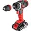 Дриль-шуруповерт Intertool WT-0317 18V 2x2Ah [89140] - мініатюра 4