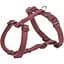 Шлея Trixie Premium H-harness для собак XS-S 30-44 см 10 мм бордовый - миниатюра 3