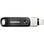 Флешка iPhone iPad USB 3.0 SanDisk iXpand GO 64 Gb Lightning разъём - миниатюра 1