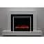 Камін електричний Fireplace Craftsman Tokado White Bluetooth (10080122) - мініатюра 1