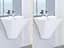 Раковина Idevit Halley 40x55 3201-2405, Білий - мініатюра 2