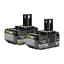 Набор аккумуляторов ONE+ RB1850X2 18В Ryobi hoz0014311 - миниатюра 3