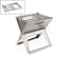 Гриль вугільний Bo-Camp Notebook/Fire Basket Compact Silver (8108347) - мініатюра 3