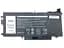 Акумулятор K5XWW для Dell Latitude 12 5285, 5289, 7389, 7390 (71TG4, 725KY, CFX97 0N18GG) (7.6V 7270 mAh 55Wh) - мініатюра 2