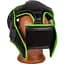 Боксерский тренировочный шлем PowerPlay 3100 PU XS Black/Green - миниатюра 5