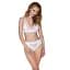 Эластичный топ с кружевом Passion TOP white L - миниатюра 2
