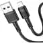 Кабель Hoco X83 iP Victory charging data cable Чорний - мініатюра 1