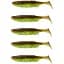 Силикон Savage Gear Fat Minnow T-Tail 75 мм 5.0g Chartreuse Pumpkin (5 шт/уп) - миниатюра 1