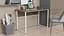 Компьютерный стол Ferrum-decor Коди 75x120x60 белый ДСП Дуб Сонома Труфель 16мм (FRD-101193) - миниатюра 1