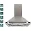 Вытяжка Ventolux Monaco 60 INOX (800) - миниатюра 4