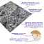 Декоративна 3D панель Sticker Wall самоклейка 700x700x4мм Мармурова плитка 192 SW-00000529 - мініатюра 2