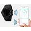 Спортивний смарт годинник Skmei 1245 Крокомір Bluetooth Чорні - мініатюра 2